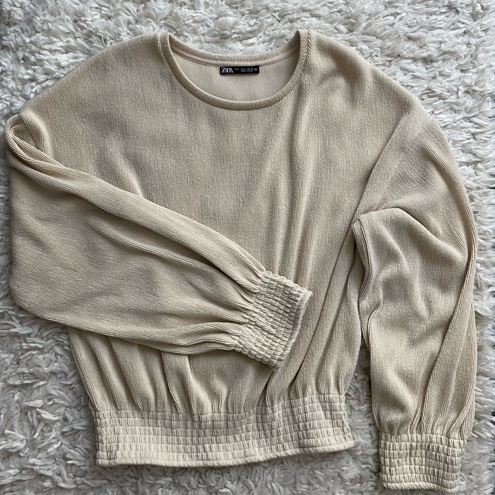 Zara ribbed sweater